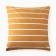 Pillowcase Ethel "Mustard Stripes" 70*70cm, 100% cotton, Poplin 125g/m2