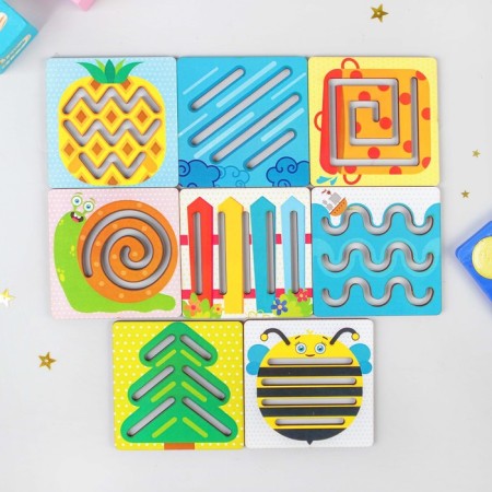 Troths: 10 × 10 × 0.4 cm "Assorted" The picture is glued