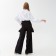 Women's pants Minaku: Casual Collection Black Black, Rr. 48