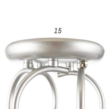 Chandelier 1085/5sl 40W E27 silver 60x60x24 cm Bayerlux-4