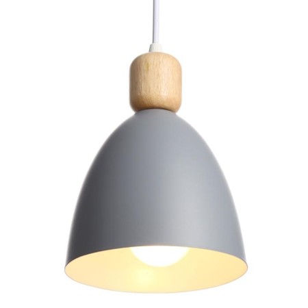 Bayerlux lamp "cap" 1x40W E27 gray 14x14x100 cm.-1