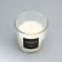 Aromatic candle in a glass "Lavaco", jasmine, white, 7.5x7.5 cm