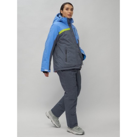 Ski suit female, size 58, blue color-31