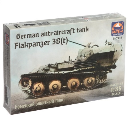 The national model "German anti -aircraft tank Flakpantzer 38", Ark Modelis, 1:35, (35010)