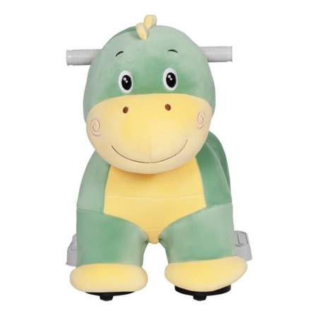 Children's electric car Farfello Dinosaurus, green color-3