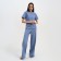 Female pajamas (T-shirt and trousers) KAFTAN "BASIC" size 40-42, Blue color