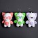 Super Cat soft toy, on a key fob, size 12 cm, MIX color