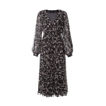 Women's dress with MIST MIST belt, size 48, black-7