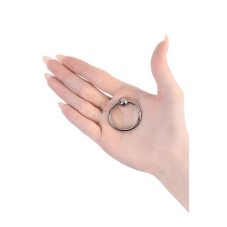 Ring on the head of the Penfa Metal penis, silver color-1