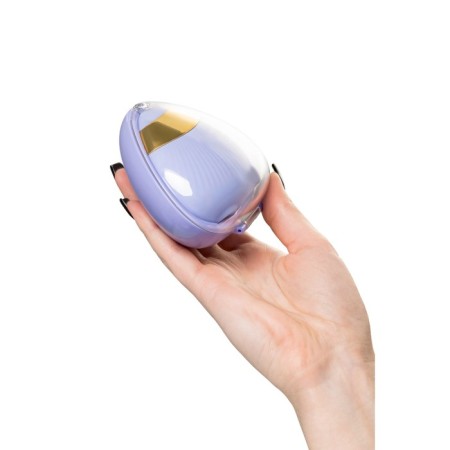 Multifunctional vibrator L’Eroina Crasatell, 9.5 cm, silicone, lilac-10