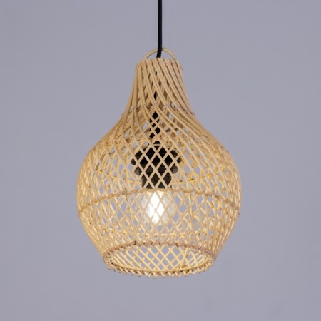 Ceiling Lamp from Rotan "Yoga" 1x120W, E27, 20x20x25 cm-2