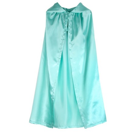 Carnival cloak of children, satin, color mint length 100cm-4
