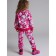 Set for girls: sweatshirt, trousers, height 104 cm