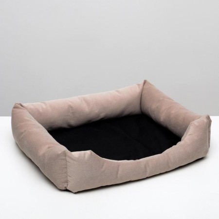 Lynchy-divan with a bilateral pillow, 65 x 56 x 14 cm, mix of flowers-3