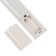 Radio remote control for track lamps 2400 MHz, 50 m, 4 groups, dimmer, shade, white