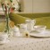 A set of porcelain plates SL Home "House", D = 27 cm, white color