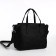 Bag Female Tout with zipper, black color