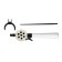 Winter fishing rod, handle foam 130 mm long, HFB-5B
