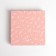 Cookie box, confectionery packaging with PVC lid, “air love”, 13 x 13 x 3 cm