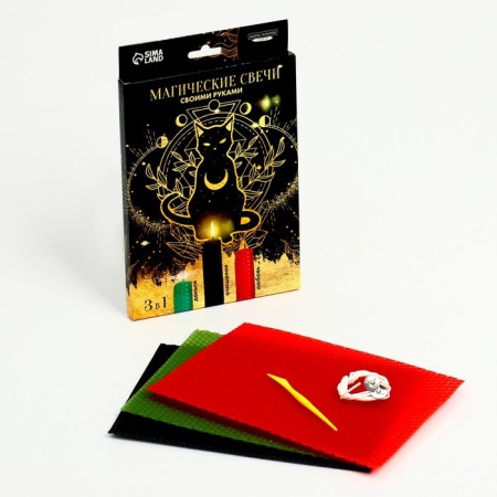 With your own hands. Creation of magic candles from Voschshina "Set No. 1", a set for creativity-1