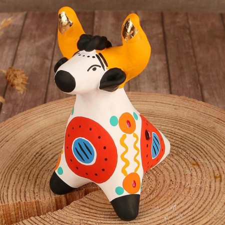 Dymkovo toy "Walking Horse", mix-12