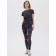 Women's legins with minaku grid, black color, rr 42