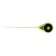 Winter fishing rod "balalaika" Us-2 whip polycarbonate, yellow color