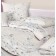 Bed linen 2 joint venture "Pearl", size 220x240 cm, 175x215 cm, 70x70 cm - 2pcs, 50x70 - 2 pcs