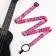 Music Life Ukul belt "cats", 50 cm, pink