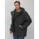 Male jacket-park, size 54, black color