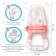 Nibbler for feeding with silicone mesh Basic, pink color