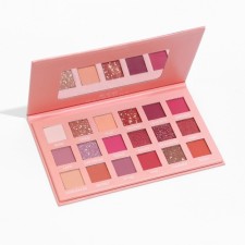 Professional palette of eye shadow, 18 colors