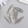 Decor metal "Peryshko" 4.5x1.5 cm