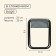 Tourist chair maclay, folding, p. 22x20x25 cm, gray color