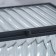 Organizer for storage "Ribbed", 1 section, with a lid, glass, with a mirror base, 14.5 × 8.5 cm, the color is transparent/black