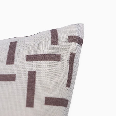 Pillowcase saving and I "strokes" color gray, 70x70 cm 100% cotton, calico, 100 g/m2-1