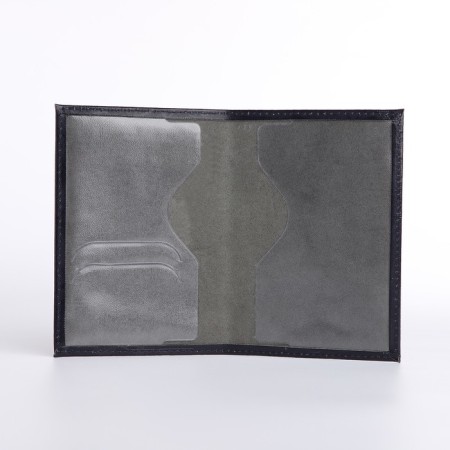 Cover for passport, blue color-4