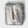 Basket for trifles of the share "cell", with handles, 20 × 17 × 13 cm, color gray color