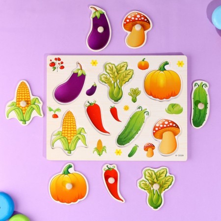 Frame-Lnaty "Choose a picture. Vegetables-Griba"-2
