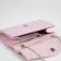 Back-clate on the valve, pink color