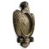 Wall clock, series: animals, "eagle", smooth move, 1AA, dial 29 x 23 cm, 39 x 59 cm