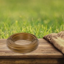 Artificial Rang Smooth 7 mm 100 m of half a pipe (metallic bronze)