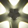 Lamp "Snec" 5xLED 5W 4000K IP66 white 10.8x4.5x10.8 cm