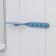 Bathroom holder on Velcro “Solution”, 41 × 7 × 4.5 cm, color mix