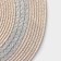 Serving napkin on the table “Oscar”, d = 38 cm, beige color