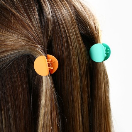 Hair crab Happy People, set 6 pcs, 2.5 x 2.5 x 1.5 cm-7