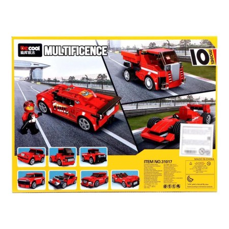 Block designer "Sports", 217 parts, 10 assembly options-3