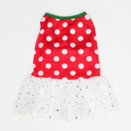 Animal costume "Fairy", size S (DS 27, OG 38, Osh 25 cm), red-white-6