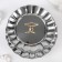 2-tier dish, d = 18/22 cm, silver color
