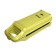 Electric waffle box KitFort KT-1611, 640 W, Belgian waffles, yellow,